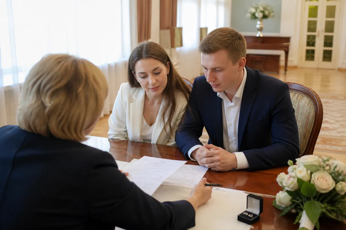 Торжественная регистрация в ЗАГСе: как проходит церемония